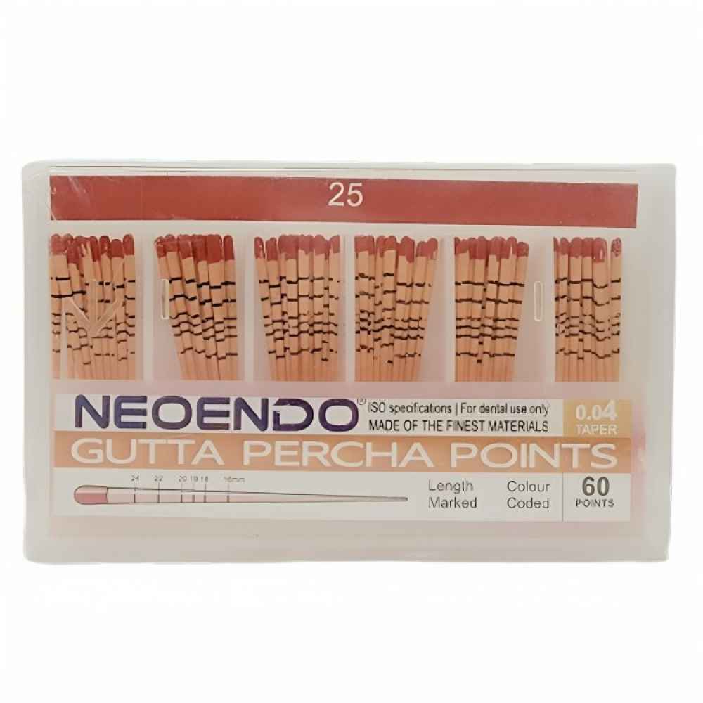 Neoendo Gutta Percha Points 4% #20 