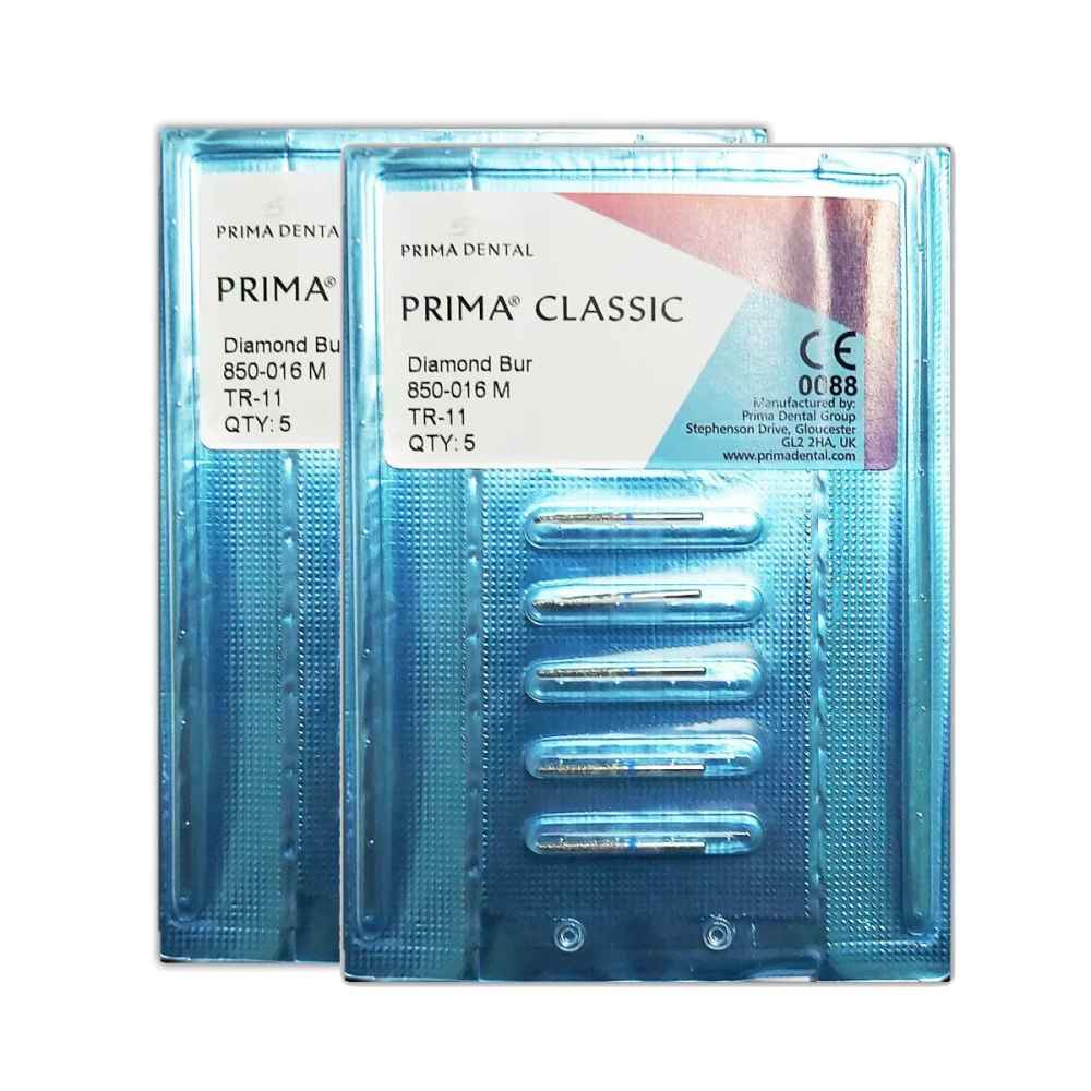 Prima Dental Tapered Round Diamond Bur TR Series (Regular) Prima Dental Tapered Round Diamond Bur TR Series (Regular)
