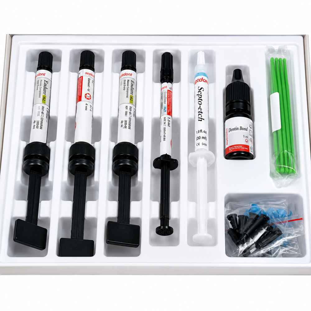 Septodont Endure Nano Hybrid Composite 3X4gm Syringe Kit