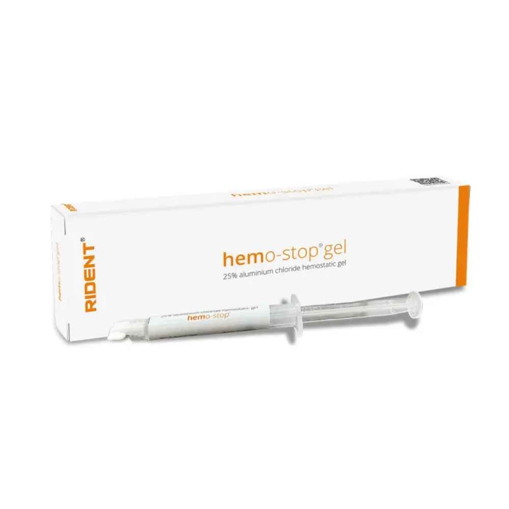 Rident Hemo-Stop Gel (25% aluminium chloride hemostatic gel)