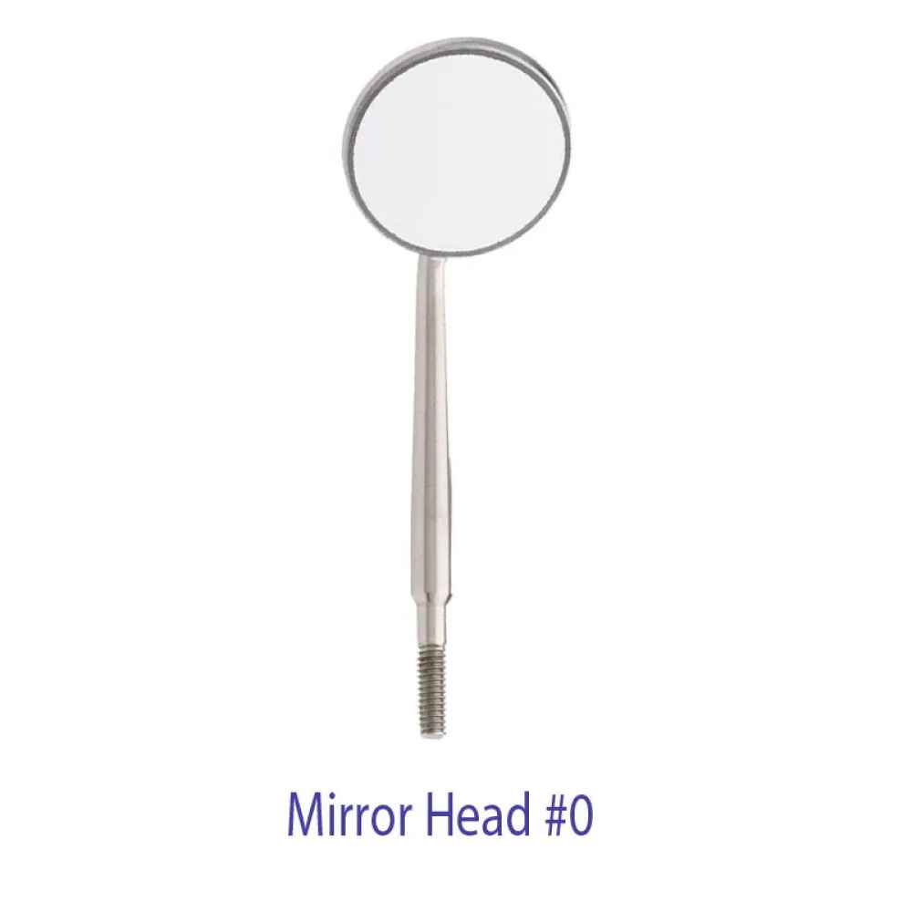 Zirc Crystal HD SS Mouth Mirror Heads 