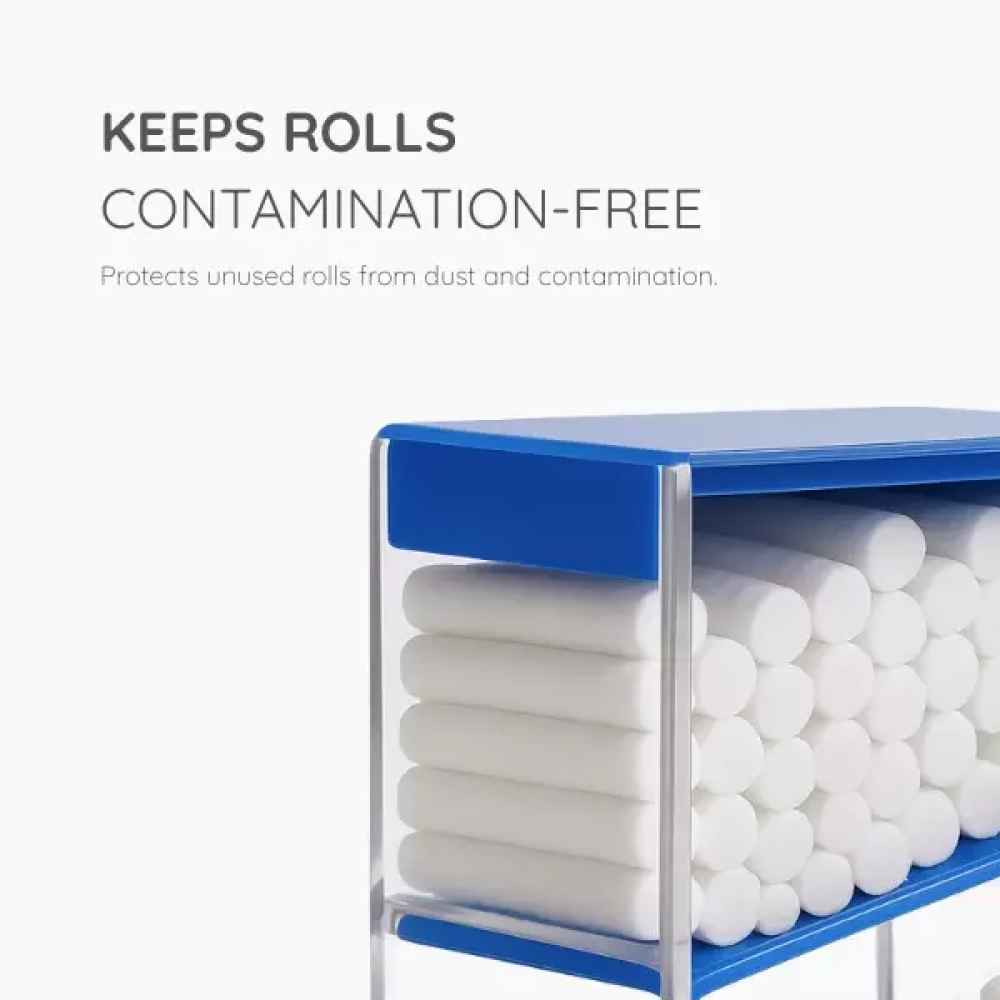 Green Guava Cotton Roll Dispenser-Press Type