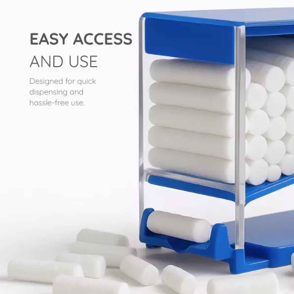 Green Guava Cotton Roll Dispenser-Press Type