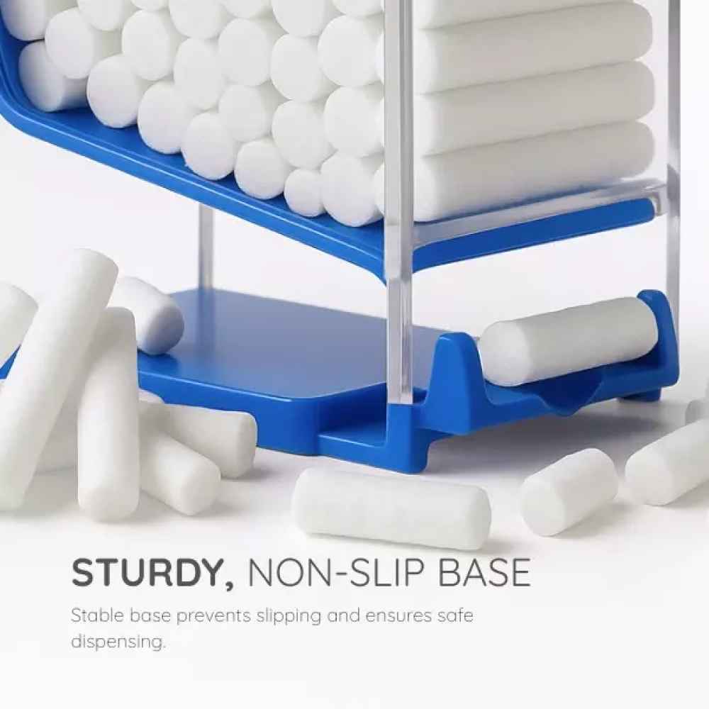 Green Guava Cotton Roll Dispenser-Press Type