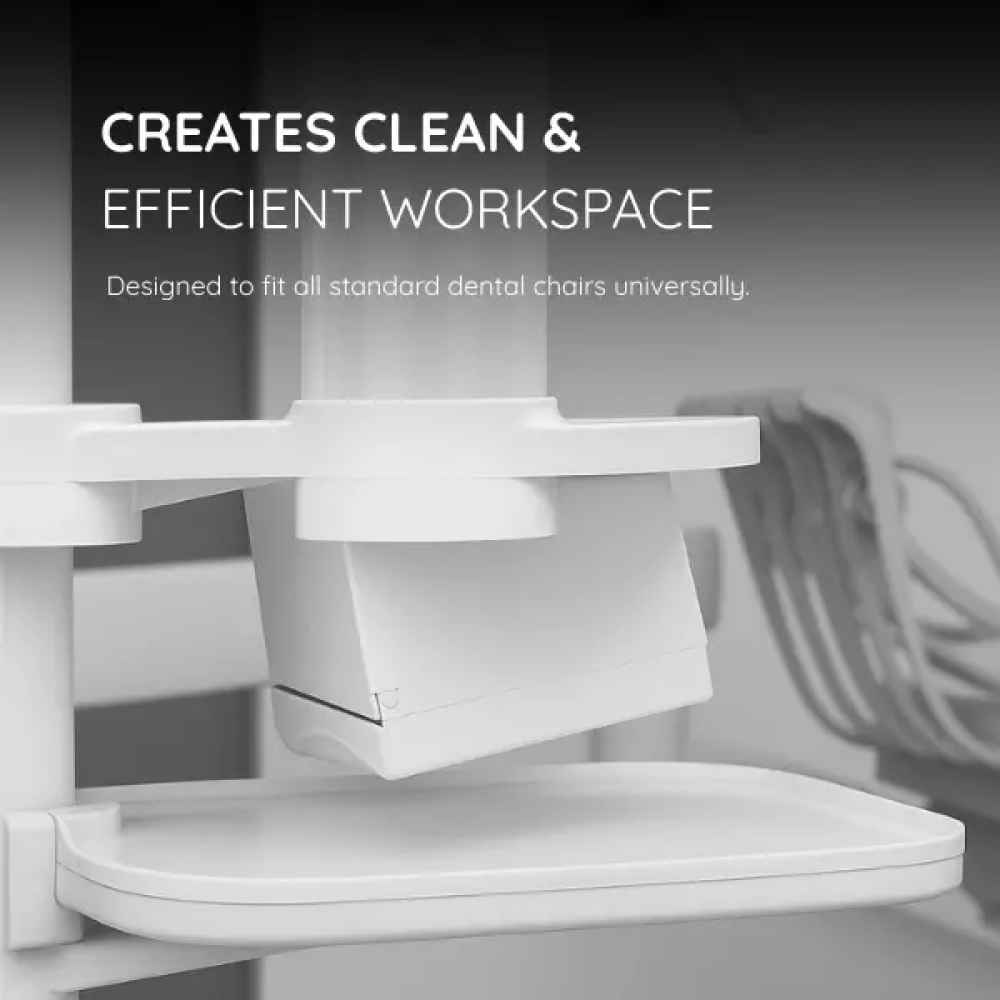 Green Guava Utility Tray With Cup and Napkin Dispenser