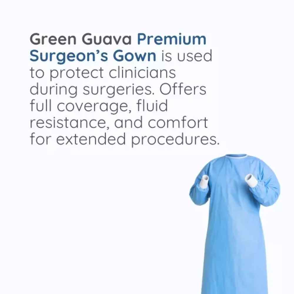 Green Guava Surgeon's Gown