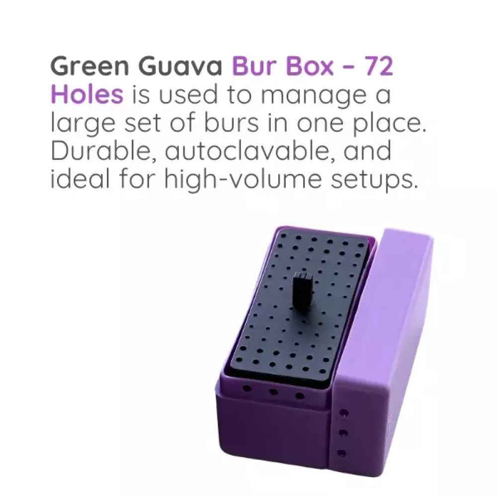 Green Guava Bur Box -72 Holes