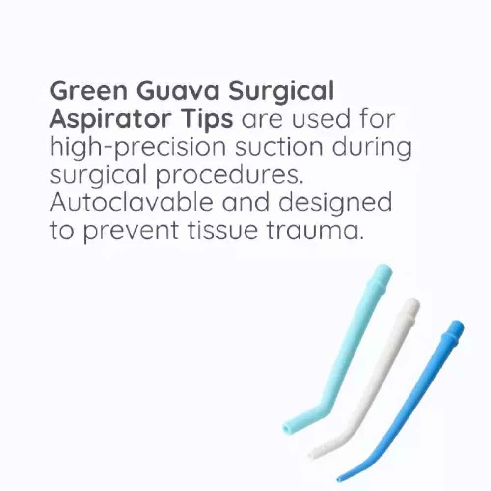Green Guava Surgical Aspirator Tips