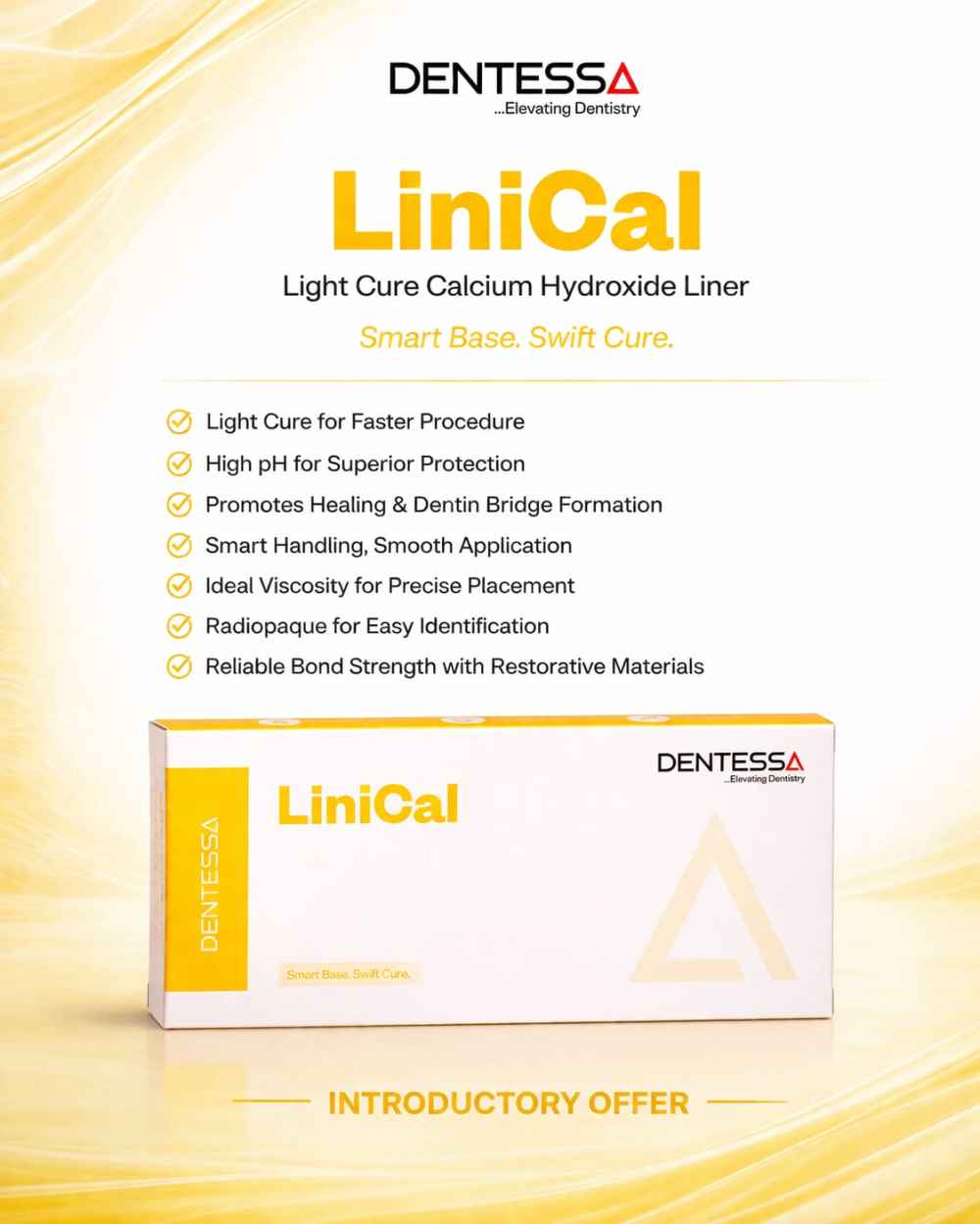 Dentessa LiniCal-(Light cure calcium hydroxide liner)