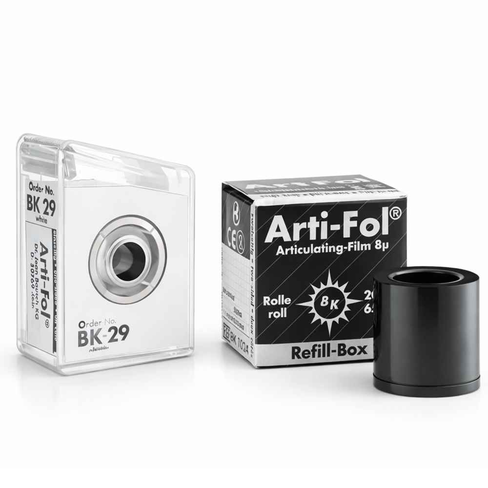 Bausch Arti-Fol Dental Articulating Flim Ultra Thin - 8µ Microns Width 22 mm - 20 Mts.