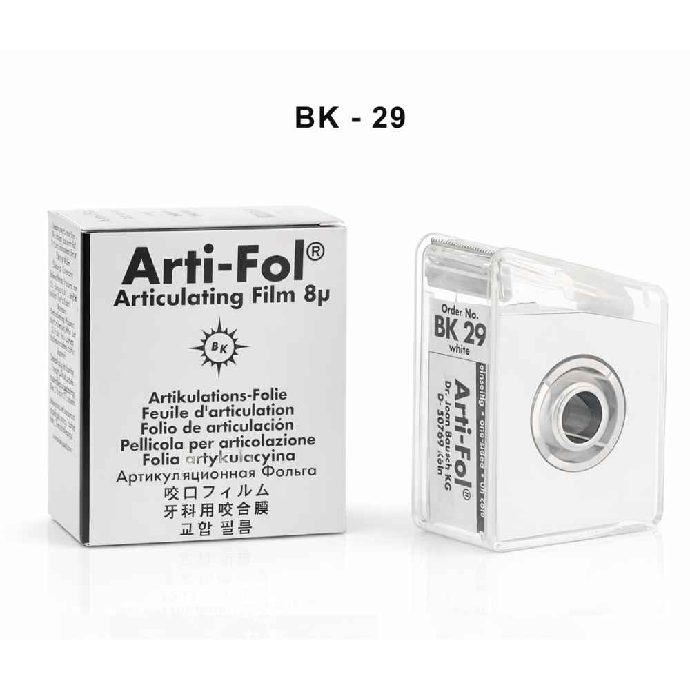 Bausch Arti-Fol Dental Articulating Flim Ultra Thin - 8µ Microns Width 22 mm - 20 Mts.
