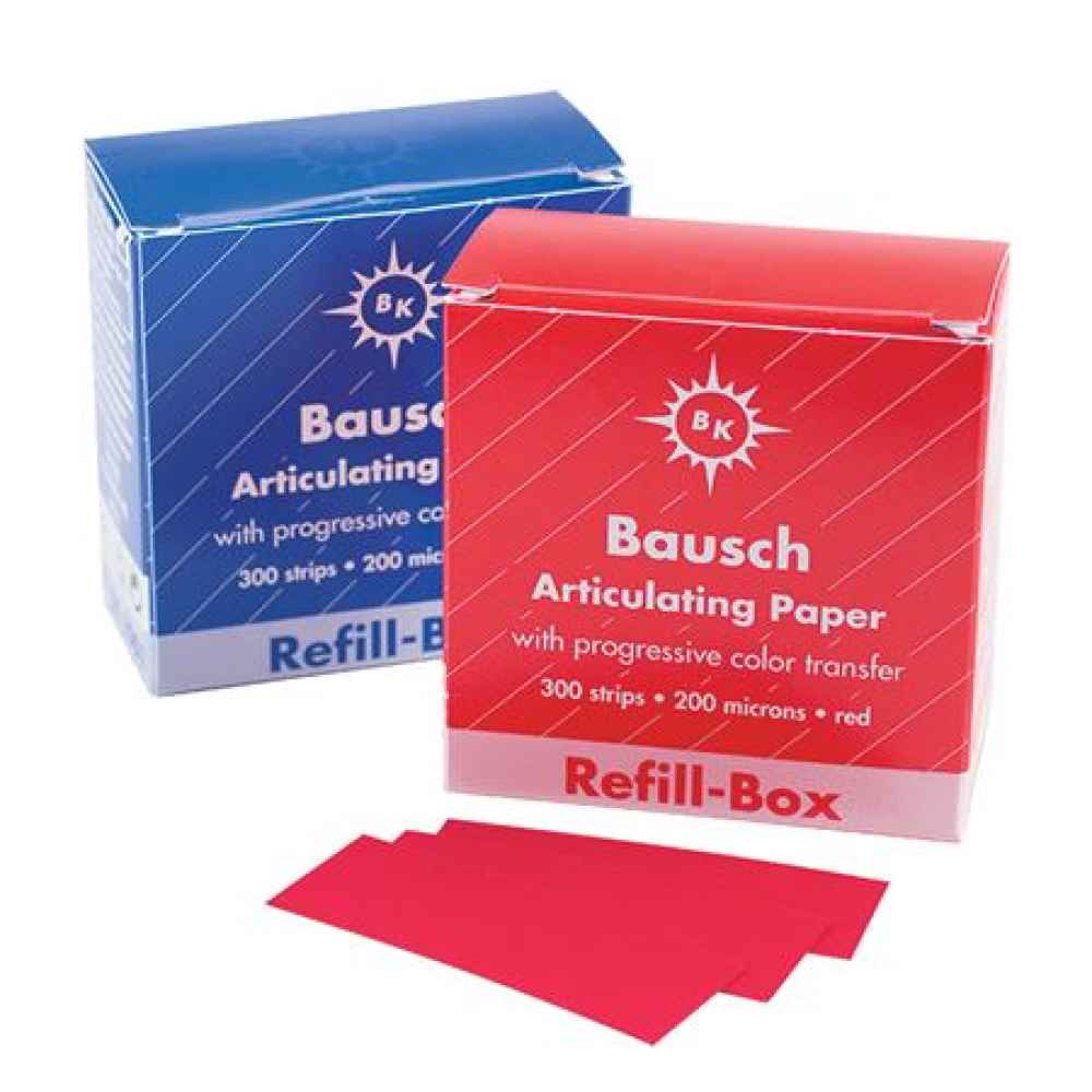 Bausch Dental Articulating Papers with Progressive Colour Transfer - 200µ Microns
