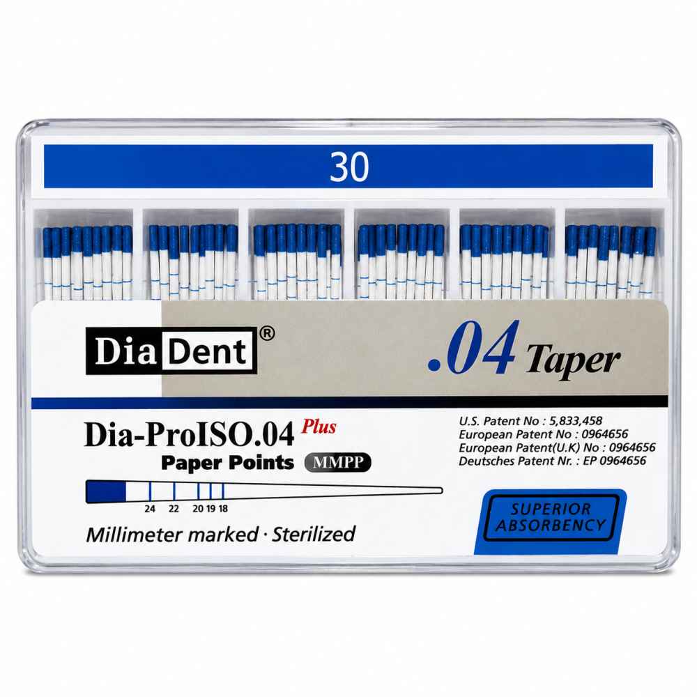 Diadent Paper Point Special Tapered 4%