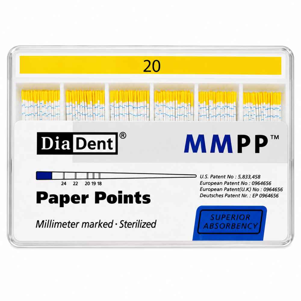 Diadent Paper Points Millimeter Marked - 2%