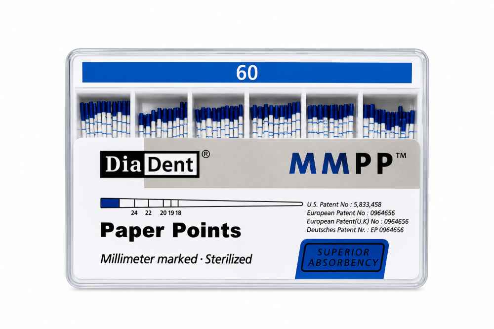 Diadent Paper Points Millimeter Marked - 2%