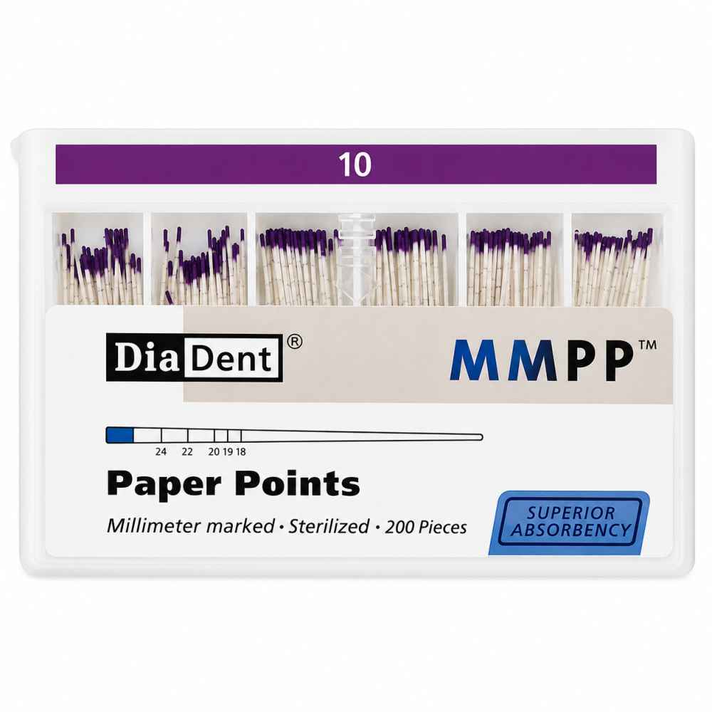 Diadent Paper Points Millimeter Marked - 2%