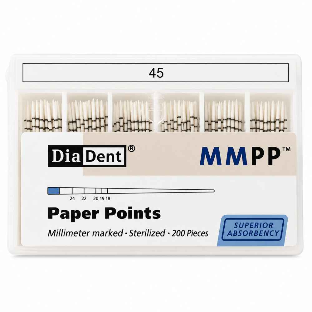 Diadent Paper Points Millimeter Marked - 2%