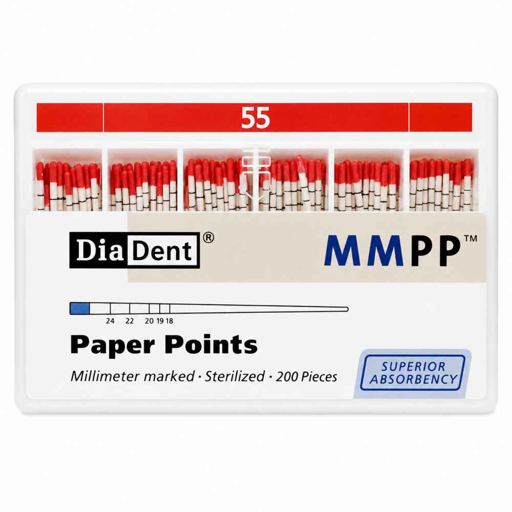Diadent Paper Points Millimeter Marked - 2%