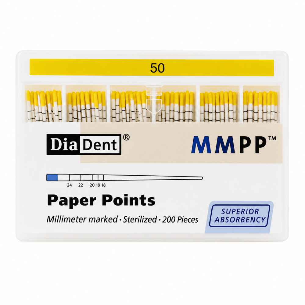 Diadent Paper Points Millimeter Marked - 2%