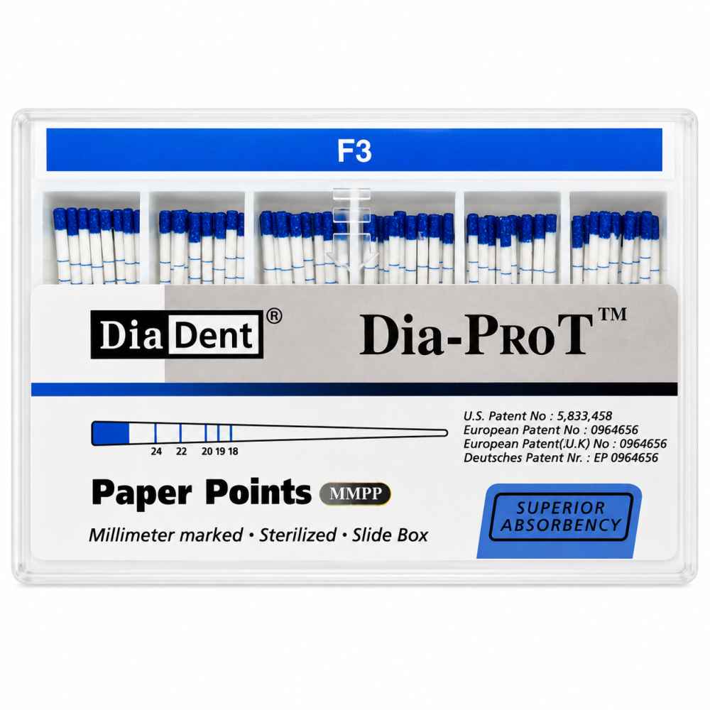 Diadent Pro T Paper Points (Pack of 100)