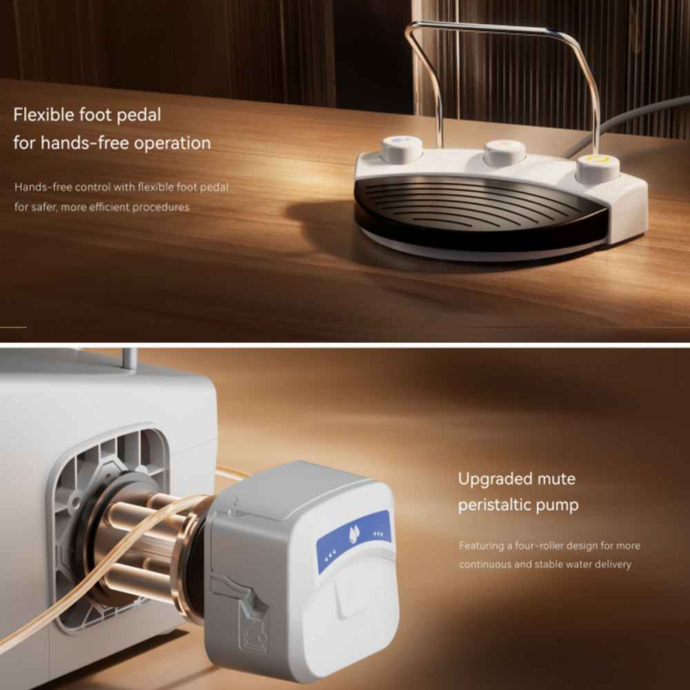 Woodpecker Drive-X implant motor with LED contra angle for precise implantology