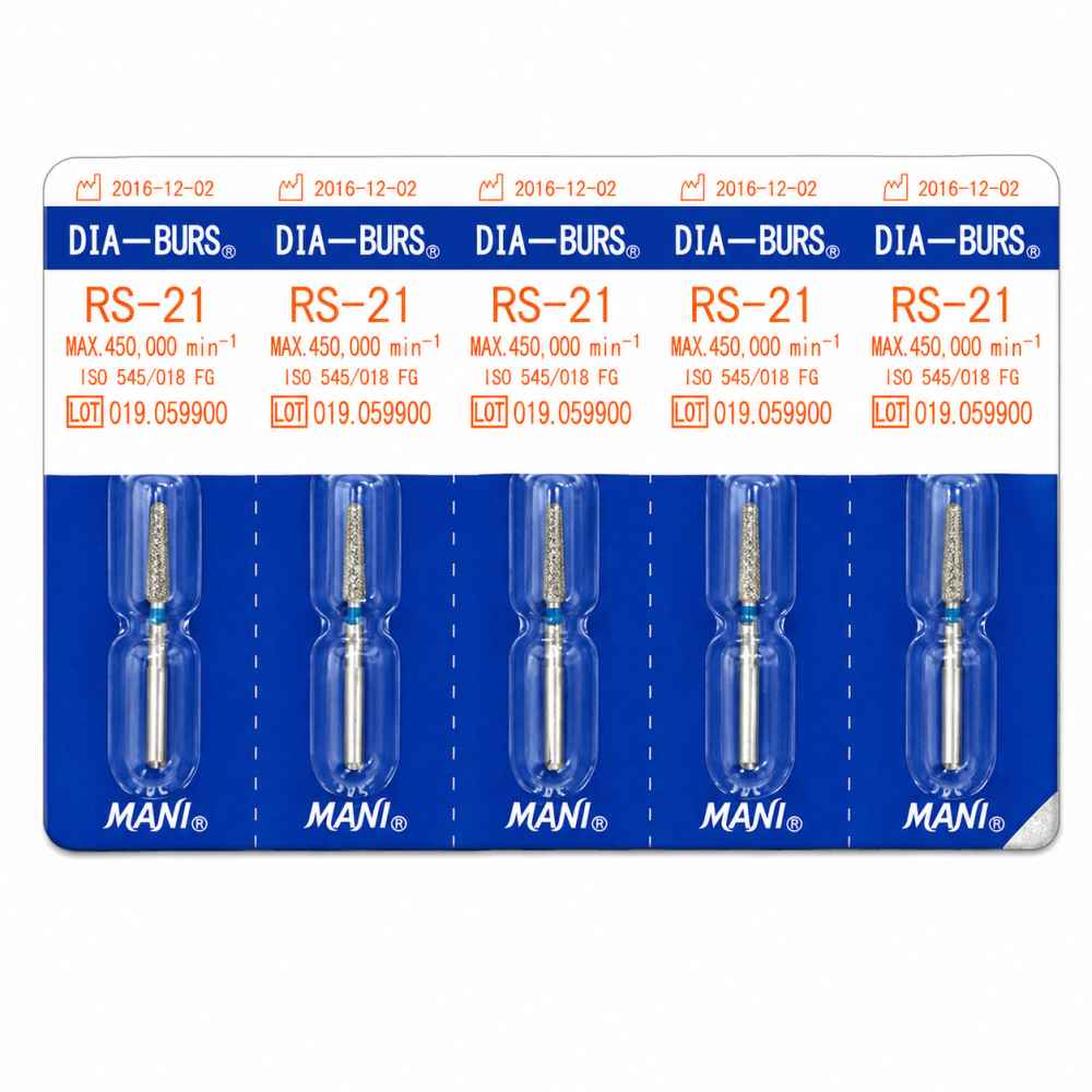 Mani Diamond Burs - Rounded Shoulder / Rs Series