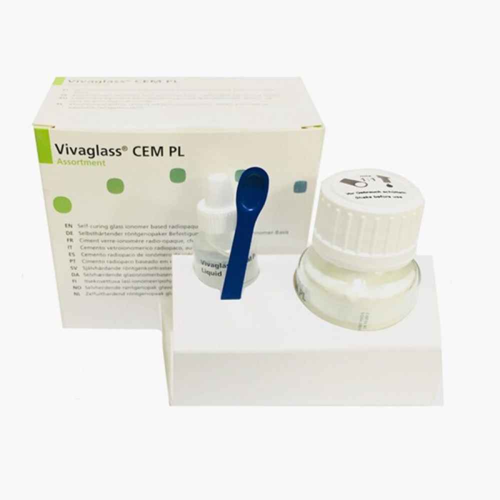 Ivoclar Vivaglass Cem GIC Powder/Liuqid Assortment Kit