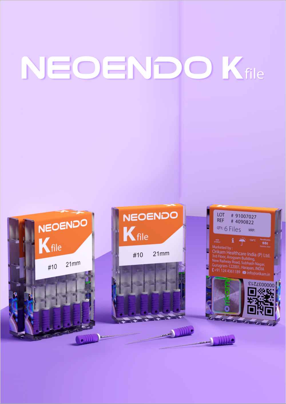 Orikam Healthcare Neoendo K-File