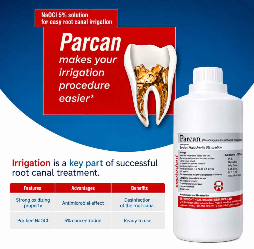 Septodont Parcan - Canal Irrigation Solution