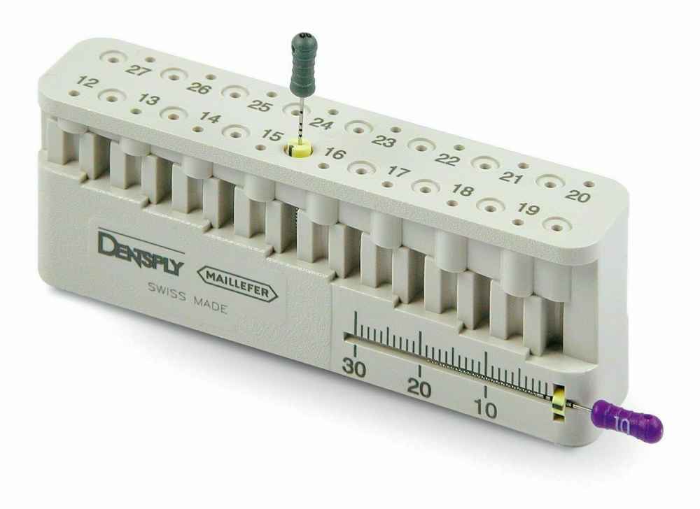 Dentsply Mini Endobloc  Endo Measuring Instrument Block