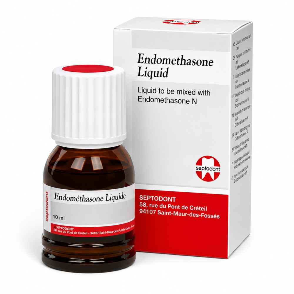 Septodont Endomethasone N ( Liquid+Powder ) ZOE Based Root Canal Sealer