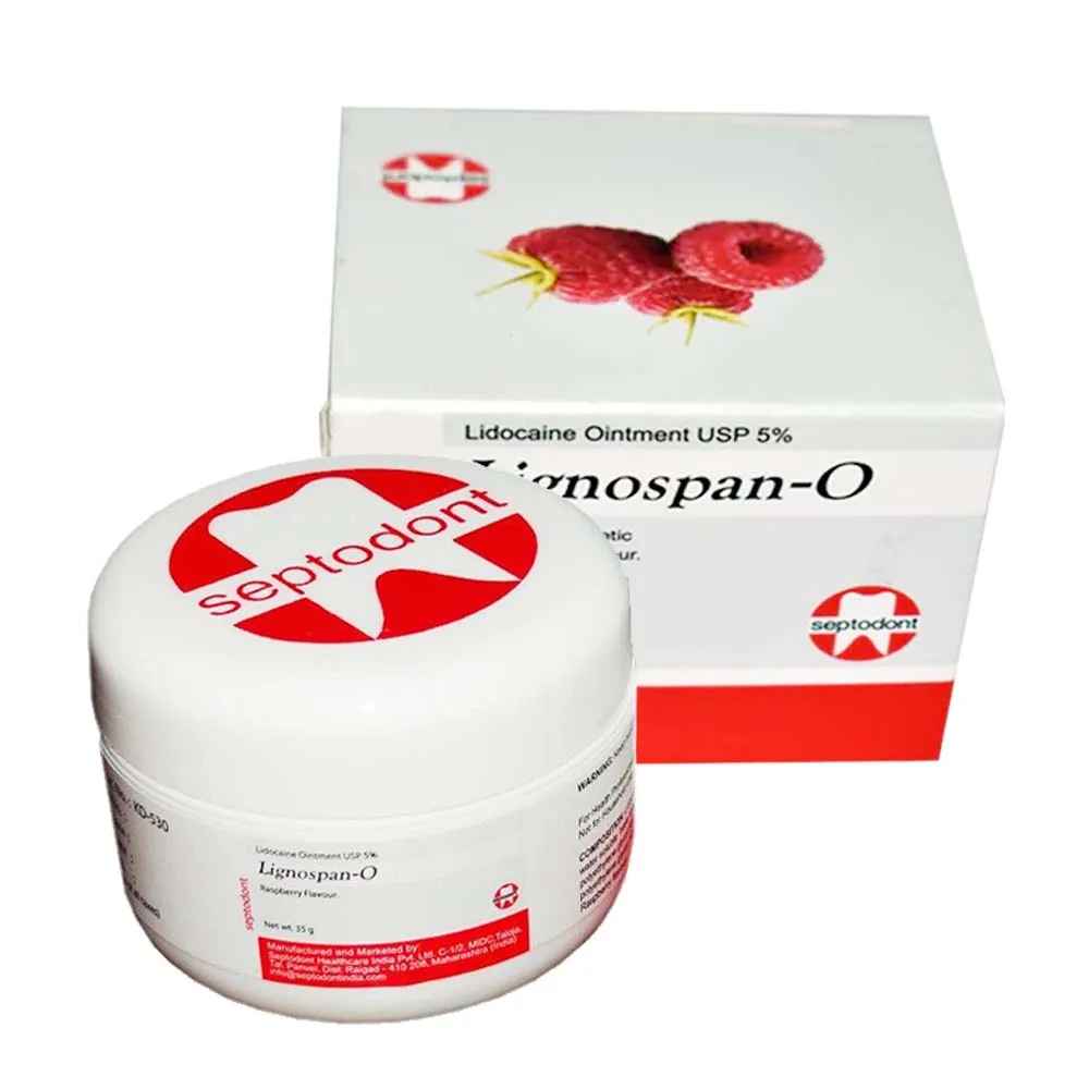 Septodont Lignospan-O Anaesthetic Ointment (Jar of 35g)