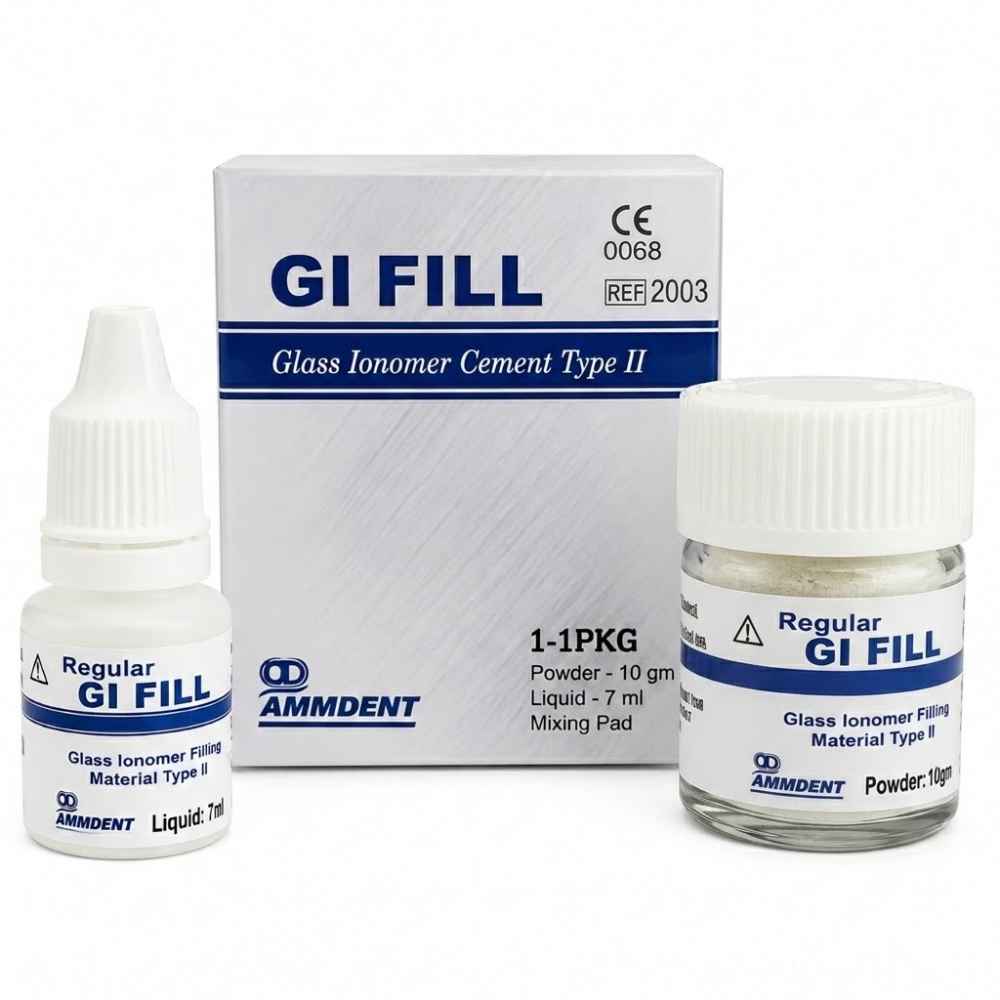 Ammdent Gi Fill Regular Type 2 Glass Ionomer Cement