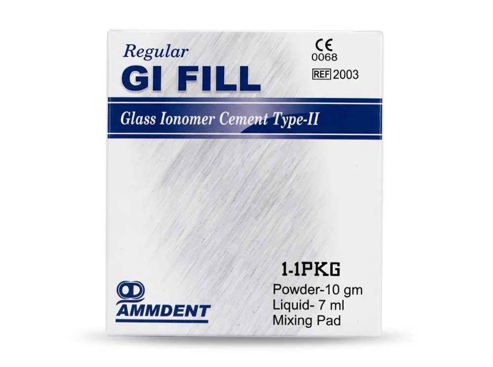 Ammdent Gi Fill Regular Type 2 Glass Ionomer Cement