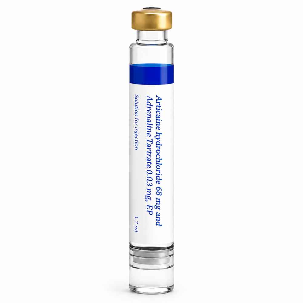 Septodont Septanest 4% Articaine With 1:100,000 Epinephrine