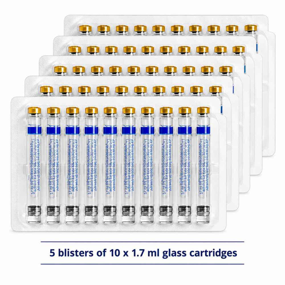 Septodont Septanest 4% Articaine With 1:100,000 Epinephrine