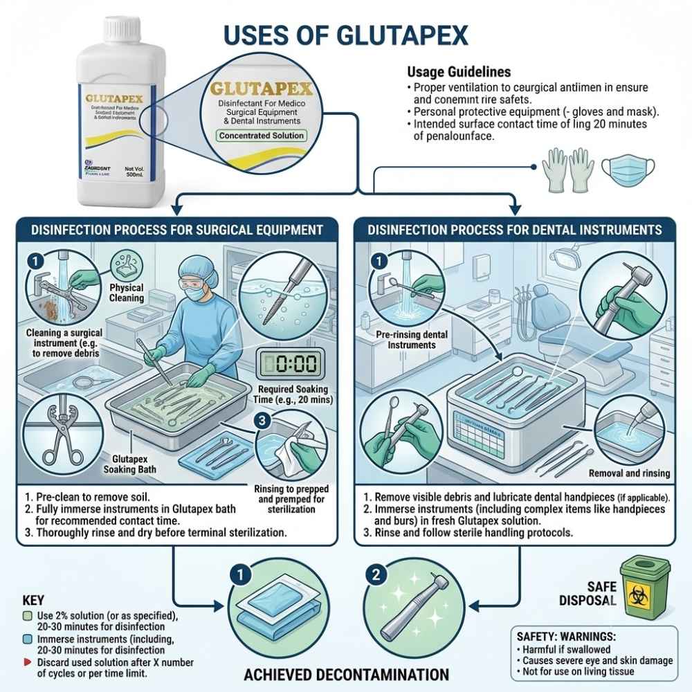 Ammdent Glutapex Cleaner 500ml 