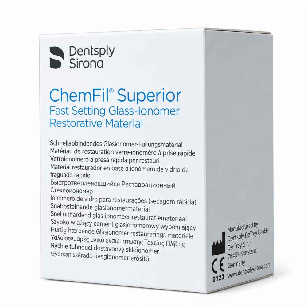 Dentsply Chemfil Superior Refill 10g   Glass Ionomer Cement