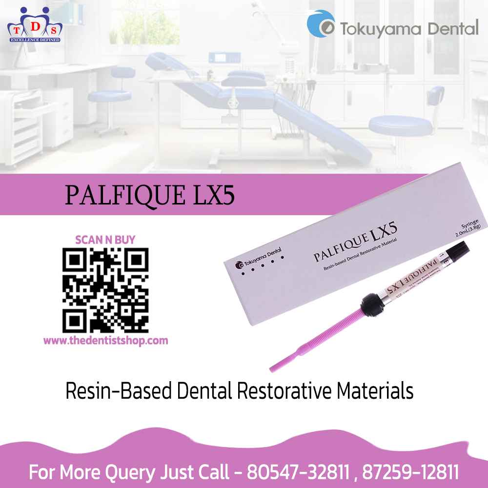 Tokuyama Palfique Lx 5 Syringe Refills Resin Based Restorative Material 3.8g