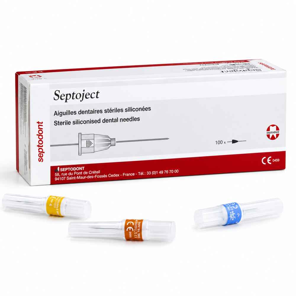 Septodont Septoject Needles For Dental Cartridge Syringe