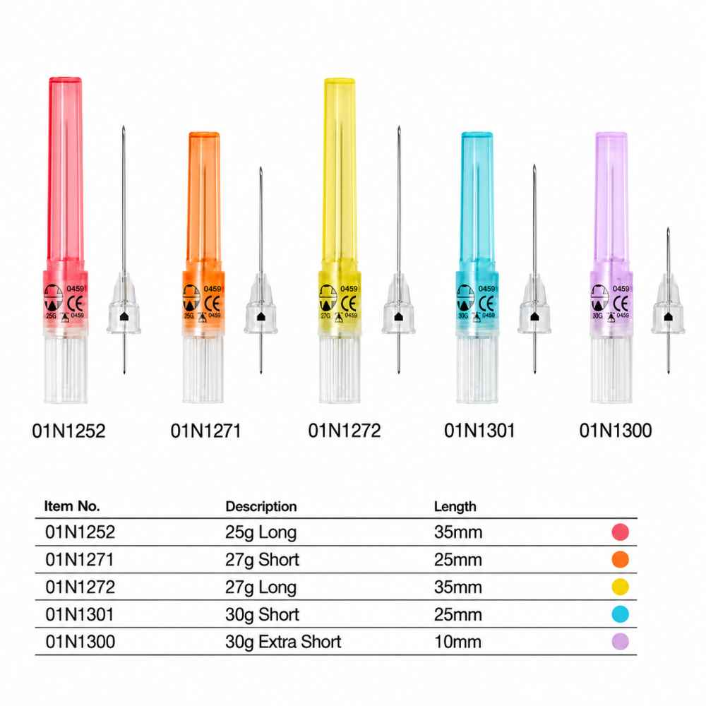 Septodont Septoject Needles For Dental Cartridge Syringe