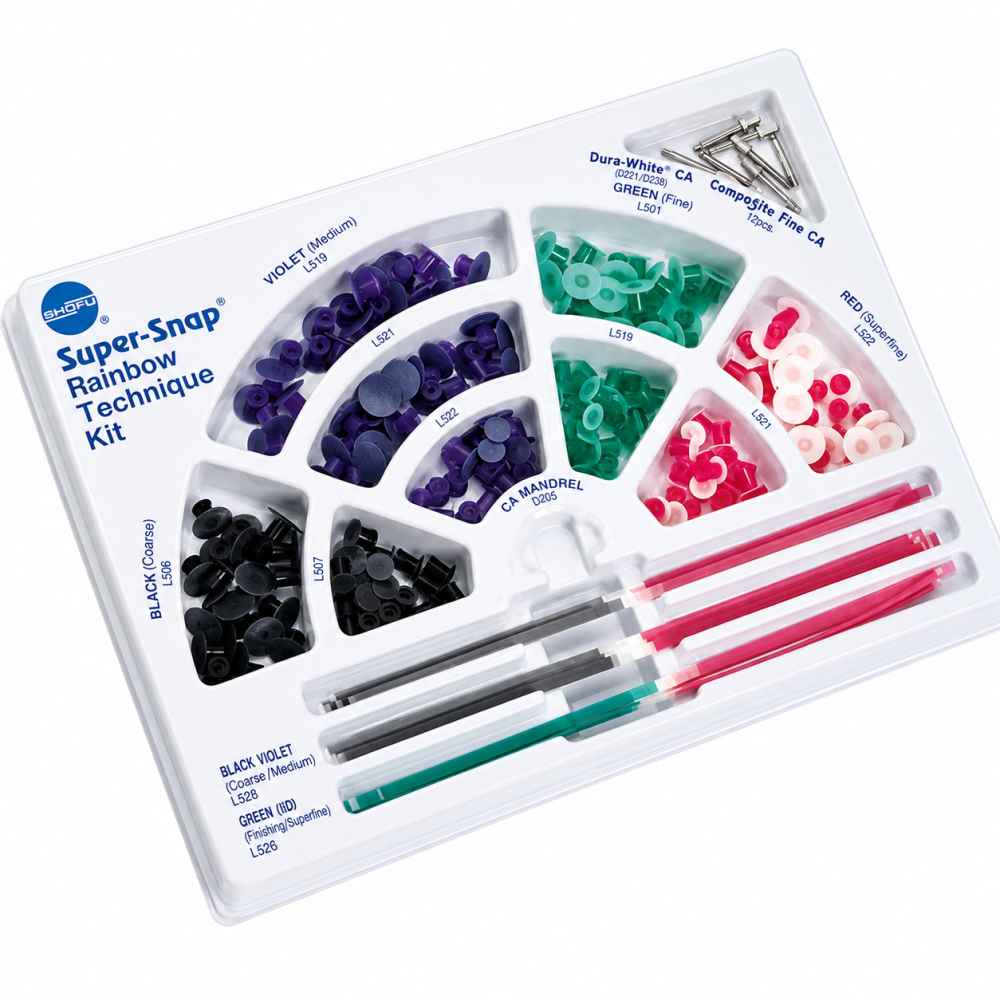 Shofu Super Snap Rainbow Technique Kit Ca