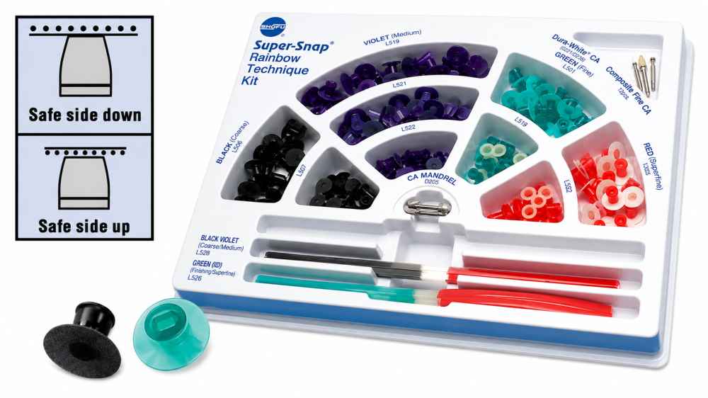 Shofu Super Snap Rainbow Technique Kit Ca