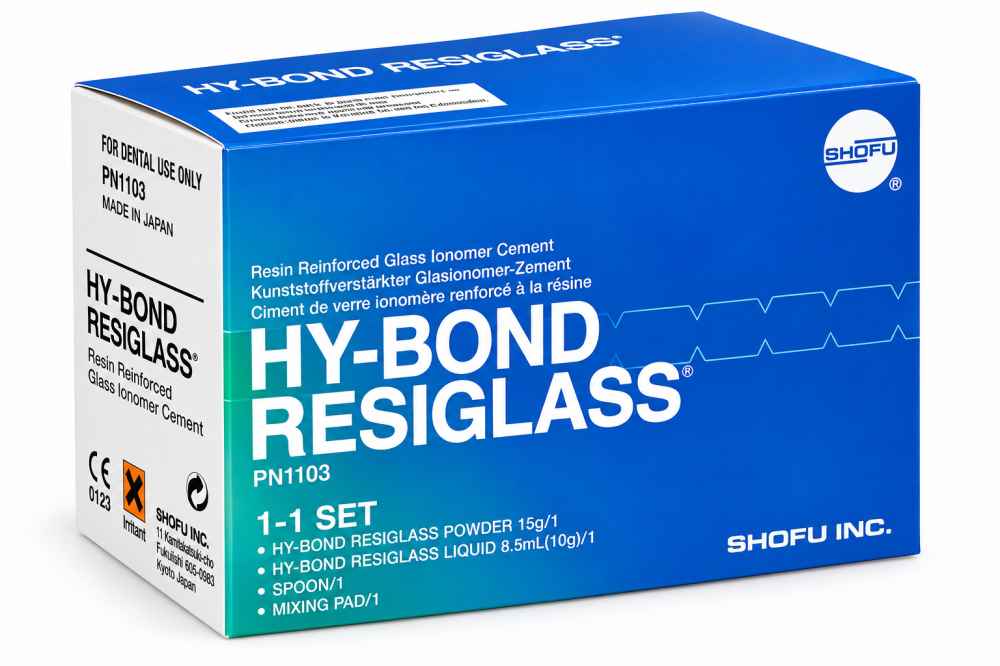 Shofu Hy-Bond Resiglass Resin Modified Glass Ionomer Luting Cement (Luting)