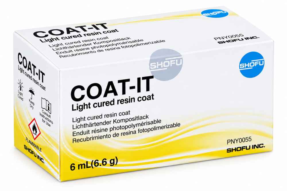 Shofu Coat-It Resin Coat 6ml Light Cured Resin Bond