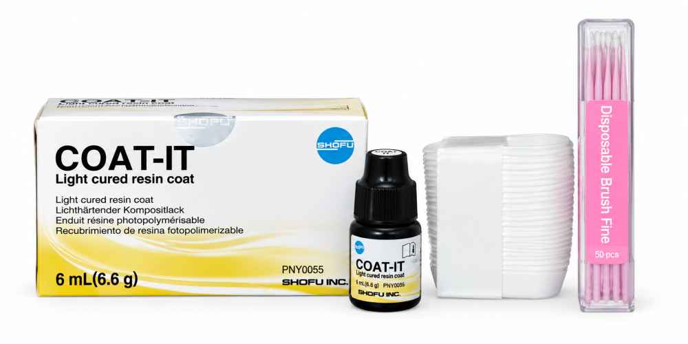Shofu Coat-It Resin Coat 6ml Light Cured Resin Bond