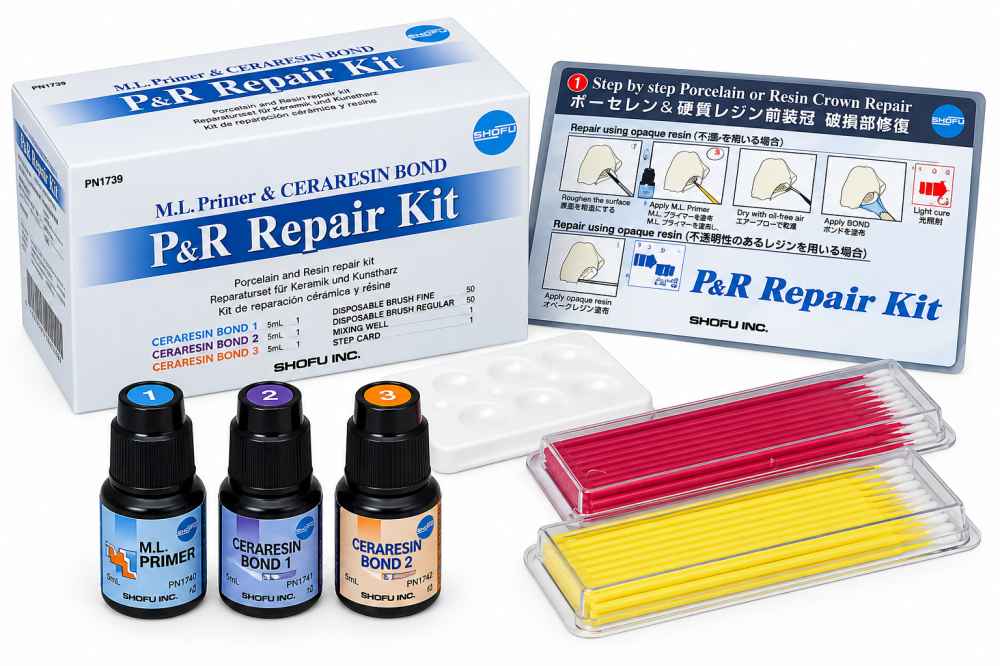 Shofu P & R Repair Kit Light-Cure Bonding System