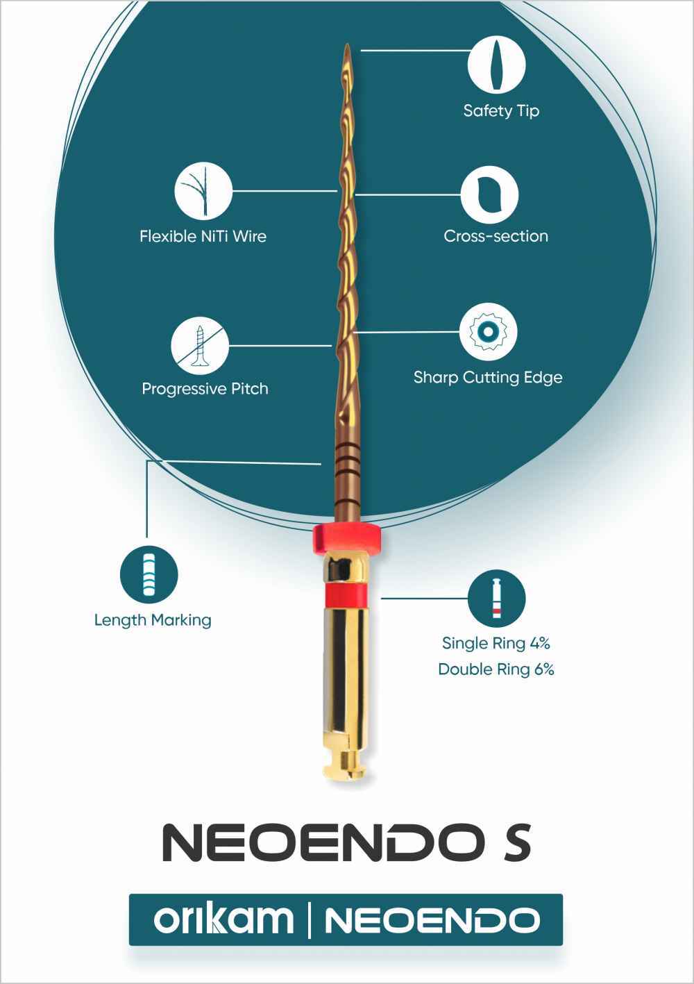Orikam Healthcare Neoendo S Rotary File