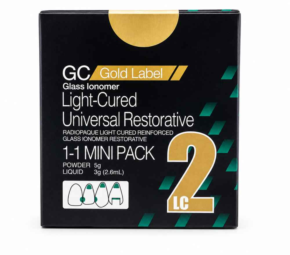 GC Gold Label 2 Lc (Light-Cured) Mini Pack