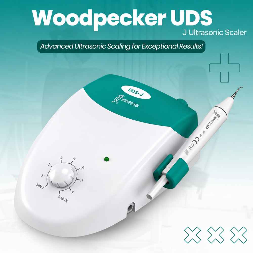 Woodpecker UDS-J Ultrasonic Scaler (5 scaler tips FREE)